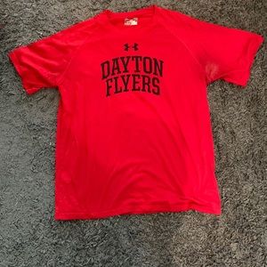 Under Armour University of Dayton tshirt